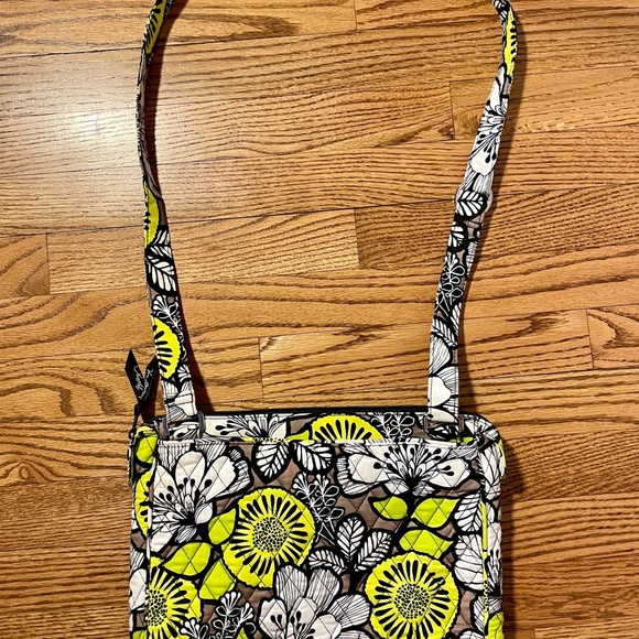 Vera Bradley Tablet Hipster in Citron, 10 x 12 x 2 inches - Picture 10 of 10